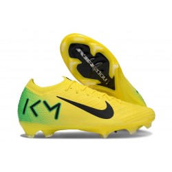 Nike Zoom Mercurial Vapor XVI Elite FG Kylian Mbappe Giallo Nero Verde