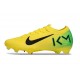 Nike Zoom Mercurial Vapor XVI Elite FG Kylian Mbappe Giallo Nero Verde