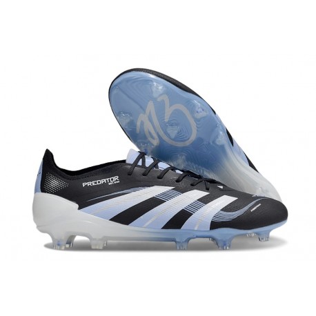 adidas Predator Elite FG Scarpa Nero Bianco Blu