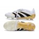 Adidas Predator Foldover Tongue Elite FG Ftwr Bianco Nero Oro Met