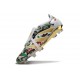 Adidas Predator Foldover Tongue Elite FG Bianco Nero Verde Oro