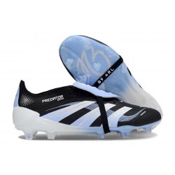 Adidas Predator Foldover Tongue Elite FG Nero Bianco Blu