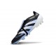 Adidas Predator Foldover Tongue Elite FG Nero Bianco Blu