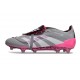 Adidas Predator Foldover Tongue Elite FG Grigio Rosa Bianco