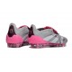Adidas Predator Foldover Tongue Elite FG Grigio Rosa Bianco
