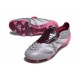 Adidas Predator Foldover Tongue Elite FG Grigio Rosa Bianco