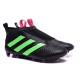 Nuovi Scarpette da Calcio Adidas Ace 16+ Purecontrol FG / AG Verde Nero