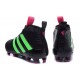 Nuovi Scarpette da Calcio Adidas Ace 16+ Purecontrol FG / AG Verde Nero