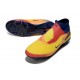 Nike Phantom 6 Elite High FG X Haaland Arancione Laser Lemon Venom Blu Void