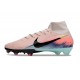 Nike Air Zoom Mercurial Superfly X Elite FG Rosa Blu Nero