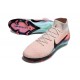 Nike Air Zoom Mercurial Superfly X Elite FG Rosa Blu Nero