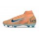 Nike Air Zoom Mercurial Superfly X Elite FG KM Arancio Blu