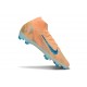 Nike Air Zoom Mercurial Superfly X Elite FG KM Arancio Blu