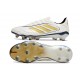 Scarpa da Clacio Adidas Copa Pure 3 FG Ftwr Bianco Matte Oro Nero Core