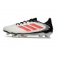 Scarpa da Clacio Adidas Copa Pure 3 FG Bianco Rosso Lucido Nero