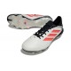 Scarpa da Clacio Adidas Copa Pure 3 FG Bianco Rosso Lucido Nero