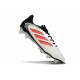 Scarpa da Clacio Adidas Copa Pure 3 FG Bianco Rosso Lucido Nero