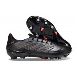 Scarpa da Clacio Adidas Copa Pure 3 FG Nero Carbon Rosso Lucido