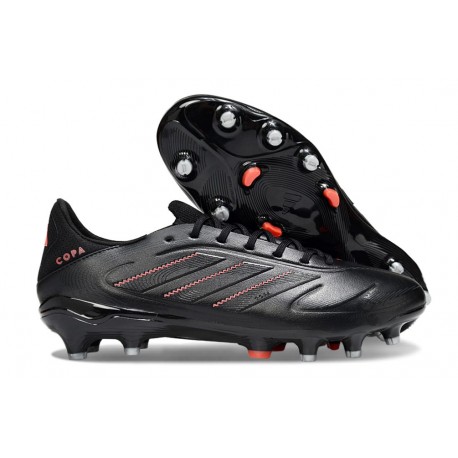 Scarpa da Clacio Adidas Copa Pure 3 FG Nero Carbon Rosso Lucido