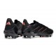 Scarpa da Clacio Adidas Copa Pure 3 FG Nero Carbon Rosso Lucido