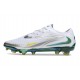 Scarpe da Calcio Nike Phantom 6 Elite Low FG Bianco Verde Argento