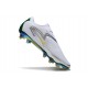Scarpe da Calcio Nike Phantom 6 Elite Low FG Bianco Verde Argento