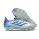 Scarpa da Clacio Adidas Copa Pure 3 FG Halo Blu Blu Fusion Limone Lucido