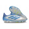 Scarpa da Clacio Adidas Copa Pure 3 FG Halo Blu Blu Fusion Limone Lucido