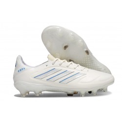 Scarpa Adidas Copa Pure 3 FG Bianco Argento Metallico Royal Acceso
