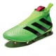Nuovi Scarpette da Calcio Adidas Ace 16+ Purecontrol FG / AG Verde Solar Rosa Shock Nero