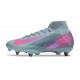 Nike Zoom Mercurial Superfly 10 Elite SG-Pro Ocean Cube Rosa Blast