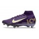 Nike Zoom Mercurial Superfly 10 Elite SG-Pro MBAPPE Grand Viola Avorio Pallido