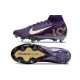 Nike Zoom Mercurial Superfly 10 Elite SG-Pro MBAPPE Grand Viola Avorio Pallido
