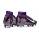 Nike Zoom Mercurial Superfly 10 Elite SG-Pro MBAPPE Grand Viola Avorio Pallido