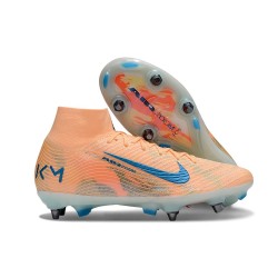Nike Zoom Mercurial Superfly 10 Elite SG-Pro KM Arancione Blu