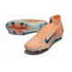Nike Zoom Mercurial Superfly 10 Elite SG-Pro KM Arancione Blu