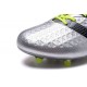 Scarpini Calcio Uomo - Adidas ACE 16.1 Primeknit FG/AG - Argenteo Nero Volt