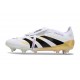Scarpe da Calcio adidas Predator Elite FT SG Ftwr Bianco Nero Oro Met