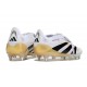 Scarpe da Calcio adidas Predator Elite FT SG Ftwr Bianco Nero Oro Met