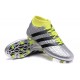 Scarpini Calcio Uomo - Adidas ACE 16.1 Primeknit FG/AG - Argenteo Nero Volt