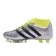 Scarpini Calcio Uomo - Adidas ACE 16.1 Primeknit FG/AG - Argenteo Nero Volt