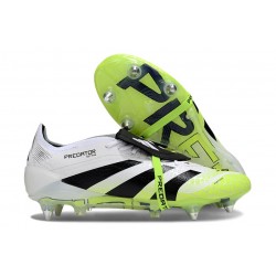 Scarpe da Calcio adidas Predator Elite FT SG Bianco Nero Giallo