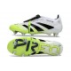 Scarpe da Calcio adidas Predator Elite FT SG Bianco Nero Giallo
