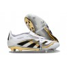 Scarpe da Calcio adidas Predator Elite FT SG Bianco Nero Oro Met