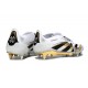 Scarpe da Calcio adidas Predator Elite FT SG Bianco Nero Oro Met