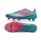 adidas F50 Elite SG X Messi Flash Acqua Rosa Lucido Ciano Lucido