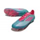 adidas F50 Elite SG X Messi Flash Acqua Rosa Lucido Ciano Lucido
