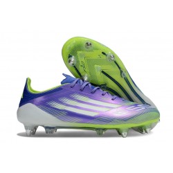 Scarpe da Calcio adidas F50 Elite SG Viola Tone Limone Lucido Viola Rush