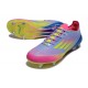 Scarpe Calcio adidas F50 Elite SG Blu Fusion Limone Lucido Rosa Lucido