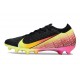 Scarpe Nike Mercurial Vapor XVI Elite AG Pro Noir Jaune Rouge Vert